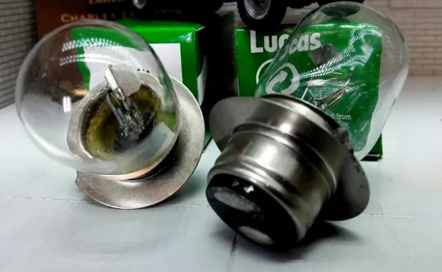 Jcb 720/10052 Tôt Type Phare Ampoules Gen OEM Lucas Bpf LLB414 x2