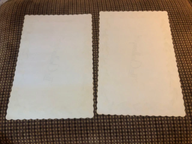 4 UPRR Challenger dining car place Mats, China & Flatware Union Pacific Railroad 2