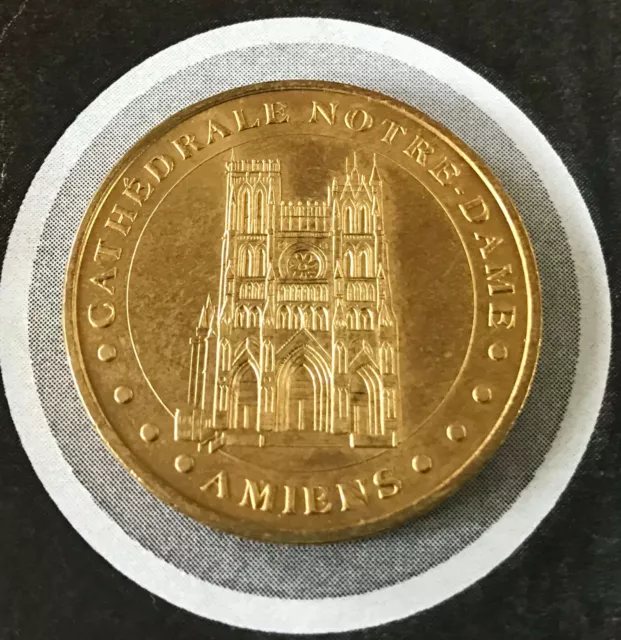 Monnaie De Paris Medaille Jeton Touristique Evm Mdp Cathedrale Amiens 2008