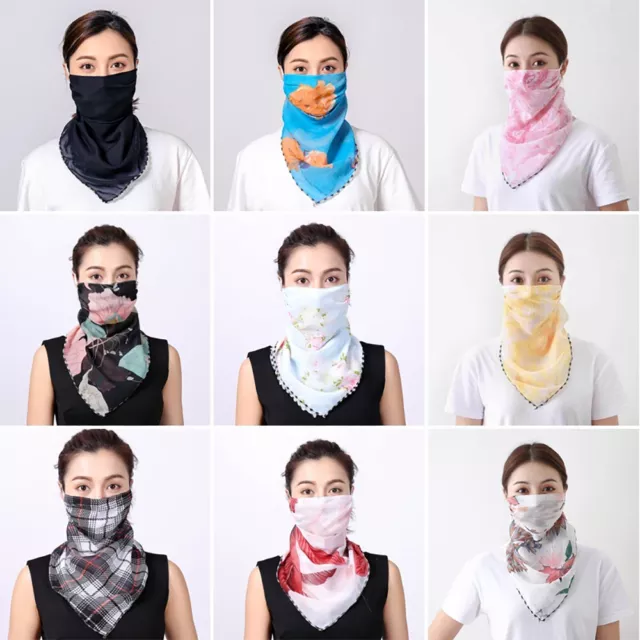 Sciarpa antipolvere protezione UV sciarpa viso collo scialle per sport outdoor 13 pz