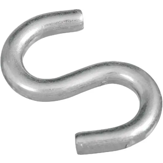 National 2 In. Zinc Heavy Open S Hook (2 Ct.) N121665 Pack of 50 National