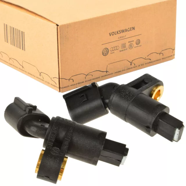 2x ORIGINAL VW ABS Sensor Vorne L+R für A3 VW GOLF CADDY BORA LUPO PASSAT POLO