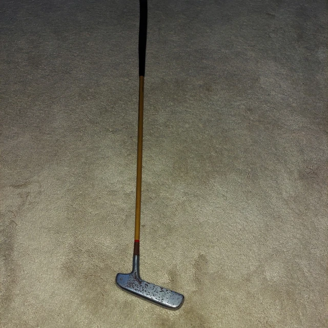 Vintage Spalding Cash-In Golf Putter 34 Dual Faced with