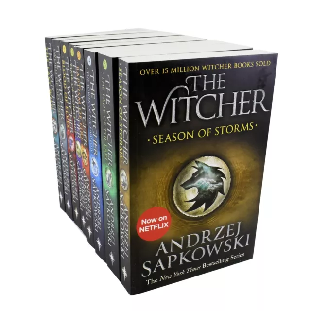 The Witcher komplette Serie von Andrzej Sapkowski 8 Bücher BoxSet - Taschenbuch 2