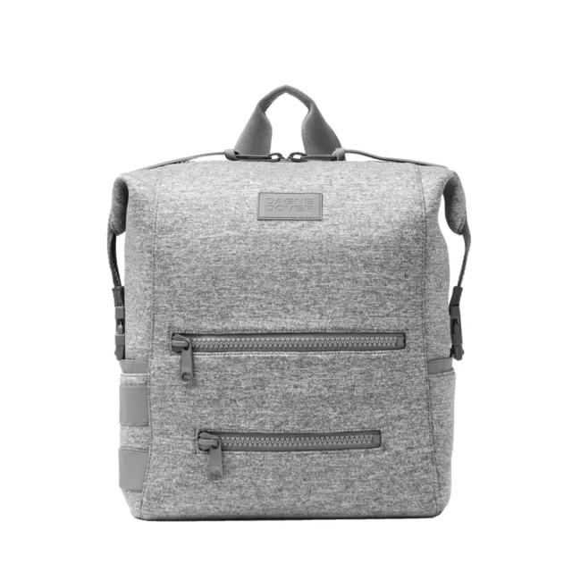 Dagne Dover Indi Diaper Bag Backpack Color Heather Grey Large New MSRP $215