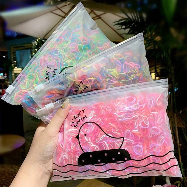 Pack Girls Women Kids Small Mini Elastic 1000pcs Hair Rubber Bands Braids