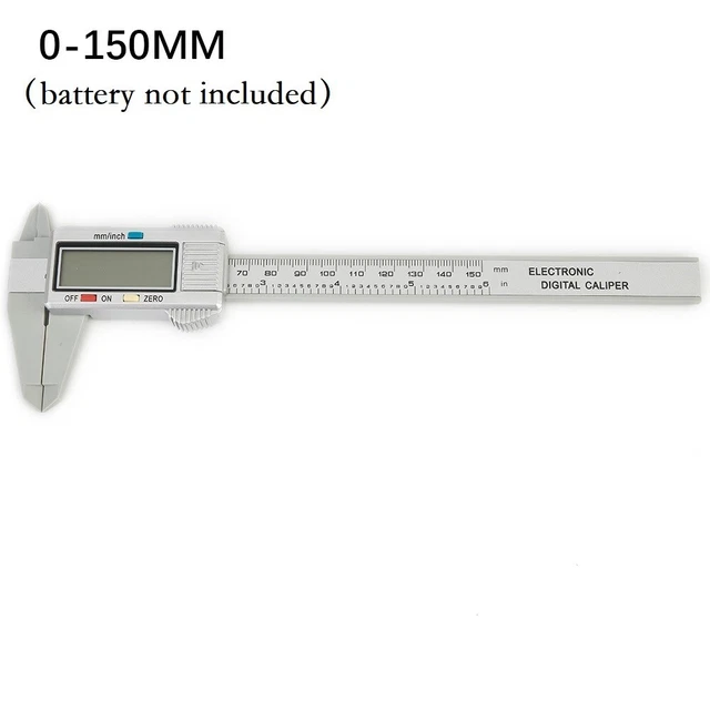 RULER METER GAUGE Digital Guide Vernier Calipers Measuring Carbon Fiber ...