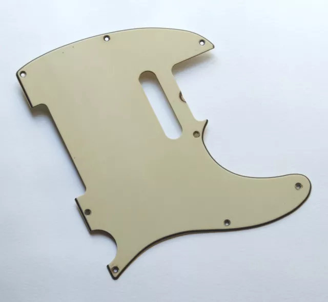 GuitarSlinger Premium Parts 62 TL Pickguard Vintage Cream fits to Tele ®