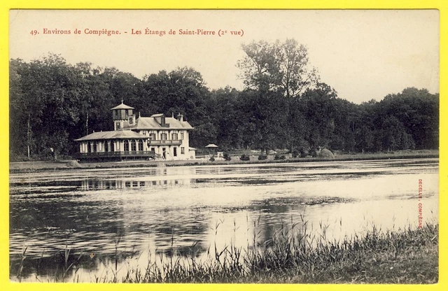 cpa 60 - OLD MILLS (Oise) FOREST HOUSE des PONDS de SAINT PIERRE