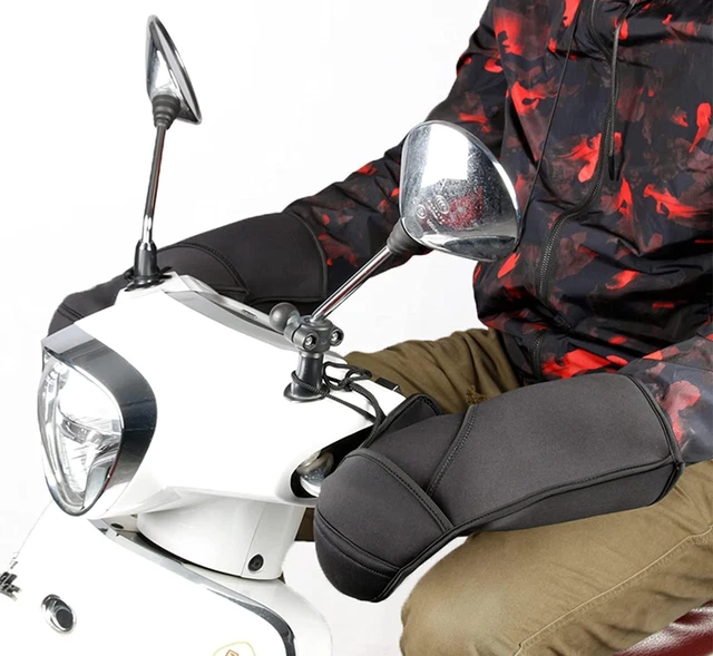Coprimano Guanti Da Manubrio per Moto in Neoprene | Scaldamani Da Scooter Bici M