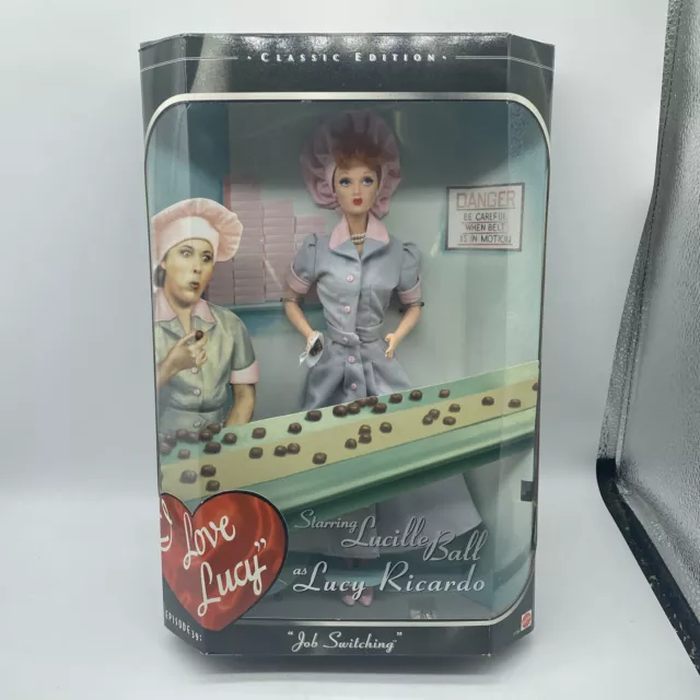 I Love Lucy Job Switching Barbie Doll Ep 39 Classic Edition 1998 - *NRFB* *NIB*