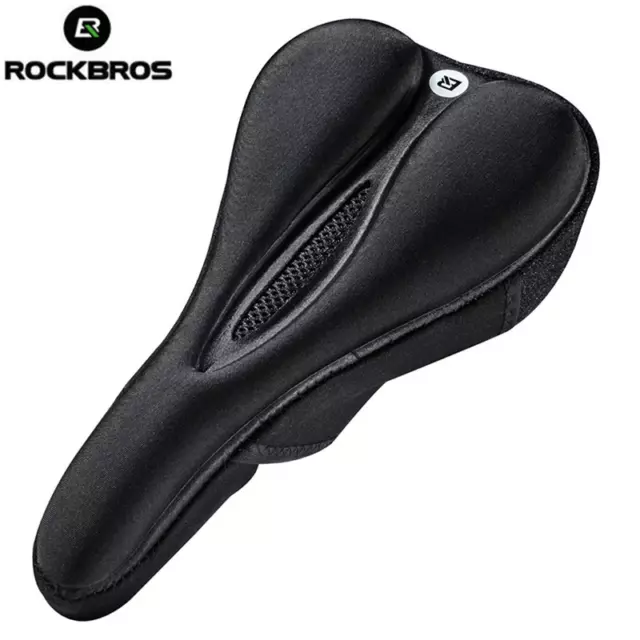 ROCKBROS Bicycle Gel Seat Cushion Covers MTB Road Bike Saddle Cover Soft Comfort