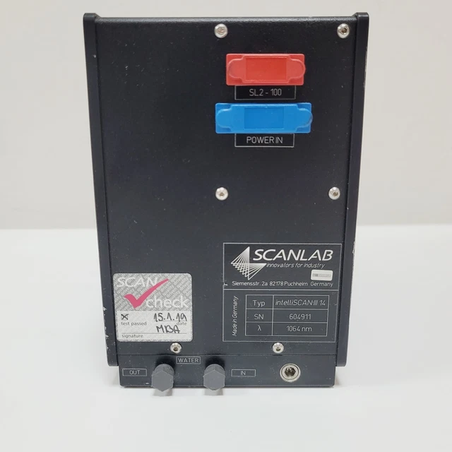 Scanlab intelliSCAN III 14 1064nm  Laser Scan head