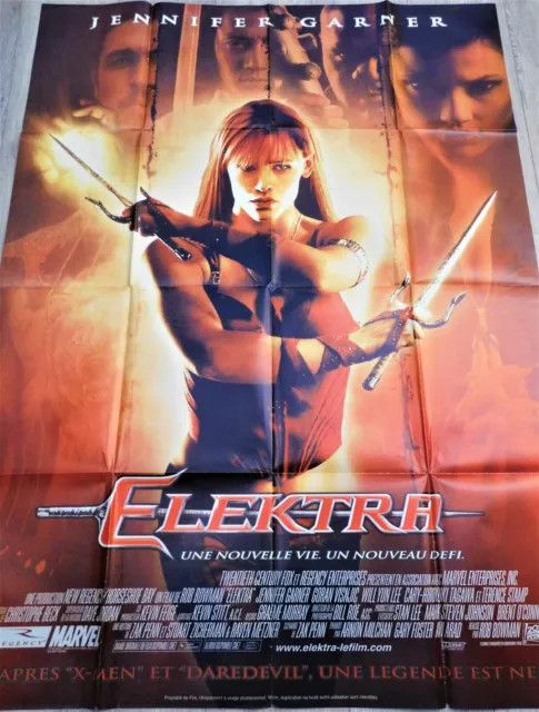 Elektra Affiche ORIGINALE Poster 120x160cm 47"63 2005 Jennifer Garner