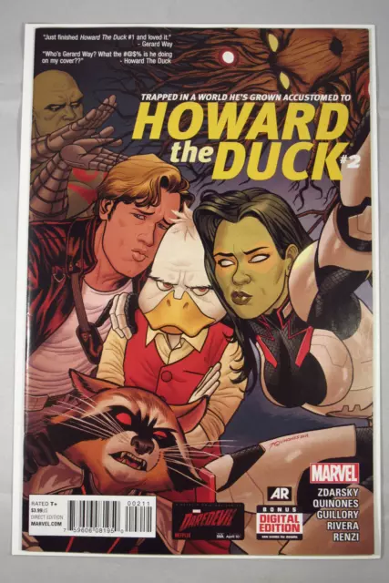 Howard The Duck #2 (Of 5) Vol. 5 - 2015 US Comic By Zdarsky