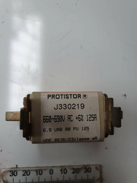 ELO/17#185 FERRAZ PROTISTOR J330219 125A 660-690V Fusible