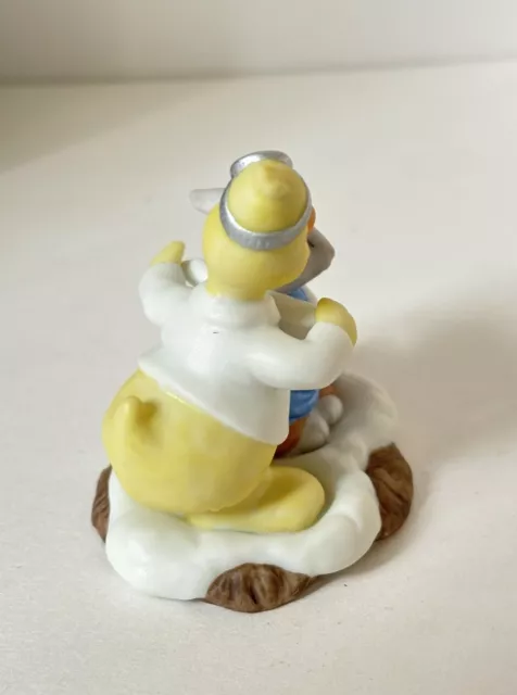 Fitz & Floyd Enchanted Forest “Dr Quack & Patient” Ceramic Duck Figurine • New 3