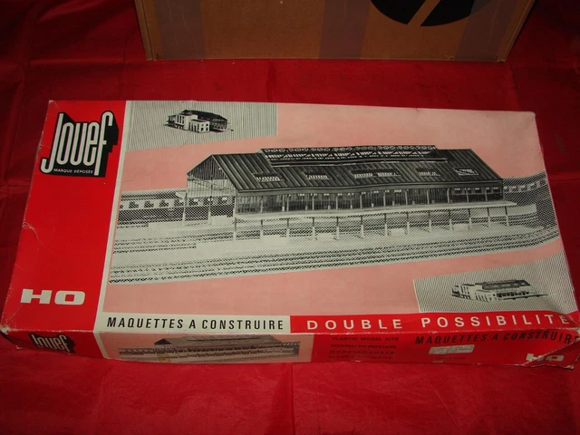 Lot Maquettes Bâtiments Hachette Collection Pour Train électrique échelle HO - Occasion