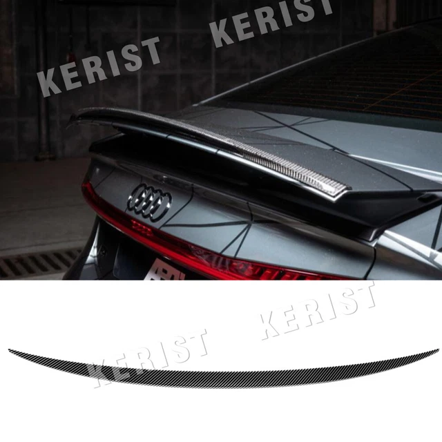 Abt Style Carbone Fibre Spoiler pour Audi A7 S7 RS7 2019-up Arrière Coffre Aile
