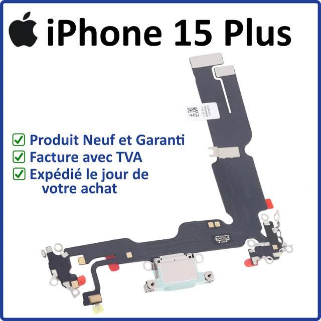 NAPPE DOCK CONNECTEUR DE CHARGE IPHONE 5/6/7/8/X/XS/XR/SE/11/12/PRO/MAX + OUTILS