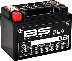 Bateria de moto Bateria Bs Battery BTX9 / YTX9-BS sla | instalar y arrancar