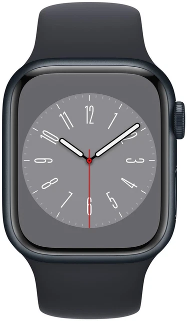 Apple Watch Series 8 GPS 41mm  Smartwatch,  für iOS,  41 mm Gehäuse (Smartwatch)