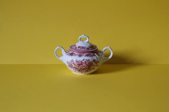 Villeroy und Boch Fasan Rot Zuckerdose