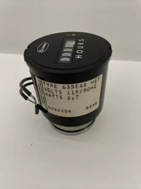CRAMER 635EAA Hour Meter   115 V 50 Hz