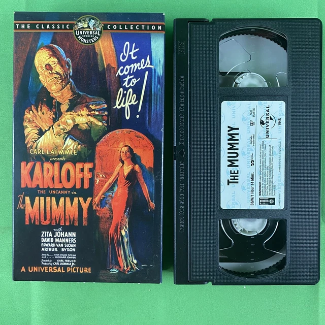 THE MUMMY 1932 Boris Karloff VHS 1999 Universal Classic Collection £3. ...