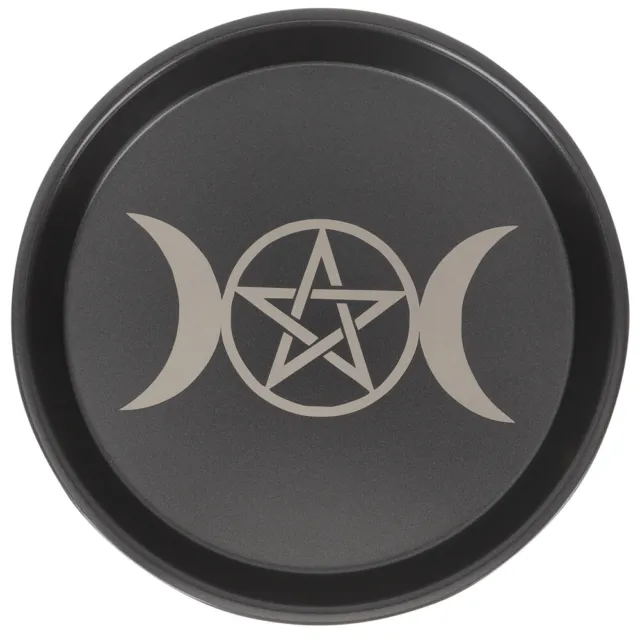 1PC Candle Holder Pentagram Candle Tray Decorative Tray Ritual Candle Tray