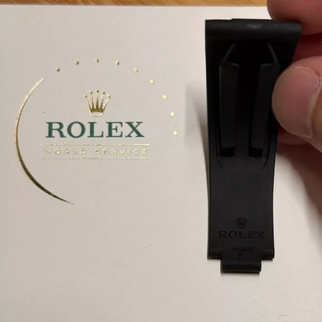 GENUINE ROLEX OYSTERFLEX Strap 20mm Size F 350501 Yacht Master