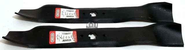 2pk Oregon 198-058 Lawn Mower Blades 19-5/16