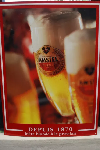 Tole publicitaire Amstel