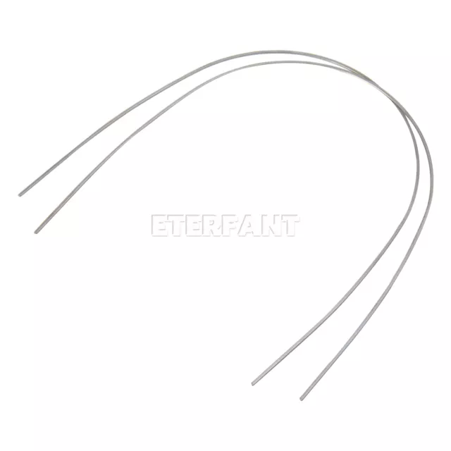 30xETERFANT Dental Orthodontic Arch Wires Super Elastic Niti Rectangular Natural 3