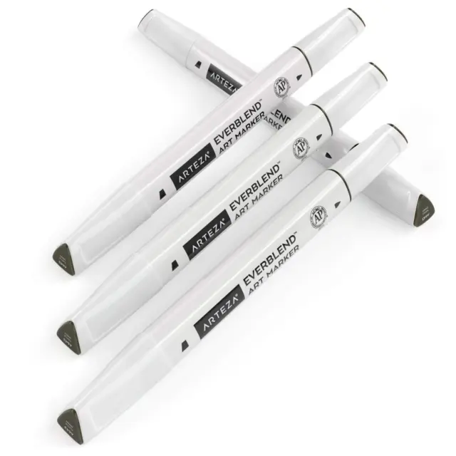 RiyaNed Markers Pen Set, Professionale Pennarelli per Disegno