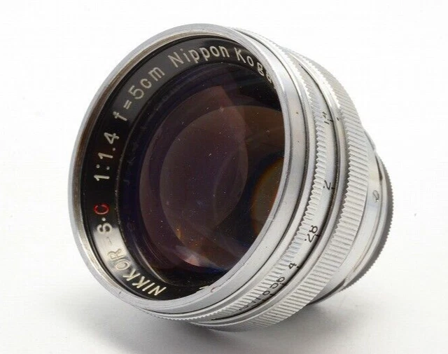 Nippon Kogaku Tokyo NIKKOR-S・C 5cm F2 EXC+5 NIKON NIPPON Kogaku
