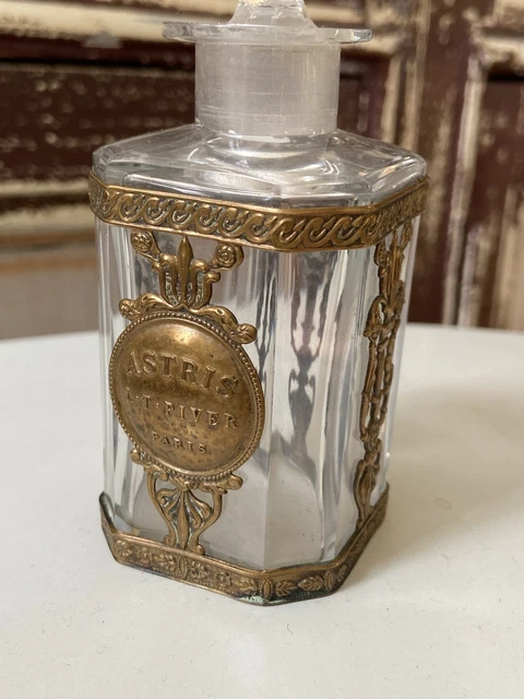 Flacon tonneau, cristal de Baccarat, vintage - Acolytes Antique