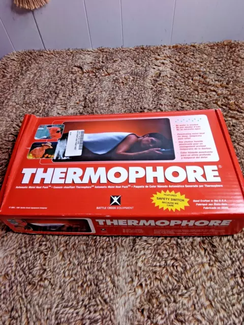 Vtg Thermophore Automatic Moist Heat Pack Model 055 Standard Heating Pad 14x27"