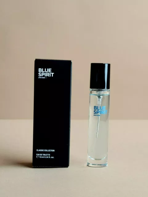 ZARA MAN BLUE SPIRIT Classic Collection 2.71 oz (80ml) EDT Spray NEW &  SEALED