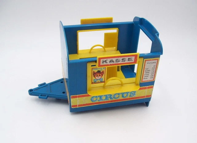 PLAYMOBIL 3514 ROULOTTE des Fauves Cirque Circus Voiture Vintage Klicky