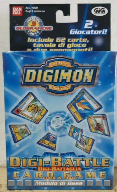 Carte Da Gioco Digimon Digi-Battle Bandai- Gig Vintage