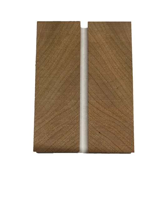 "Cuchillo de madera de cereza negro corte transversal libro a juego 5"" x 1-1/2"" x 3/8"
