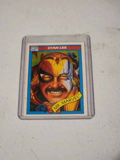 1990 Marvel Universe Series 1 #161 Stan Lee "Mr. Marvel" Card