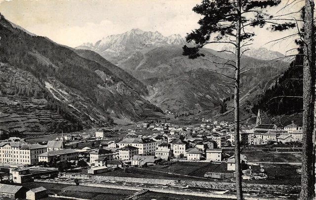 B2908) Predazzo Veduta Generale Cima Feudale Viaggiata Trento