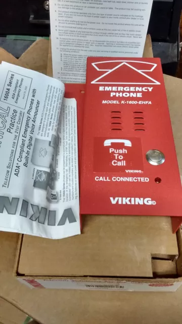 Viking electronics K-1600EHFA  Elevator Phone