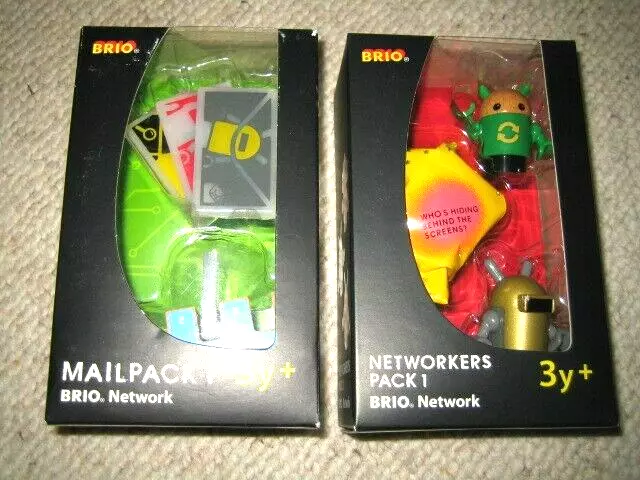 BRIO NETWORK 33295 und 33297 Mailpack 1  und NETWORKERS PACK 1  - NEU - OVP