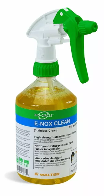 Walter 53L337 Empty E-NOX Clean Refillable Trigger Sprayer, 500mL Bottle