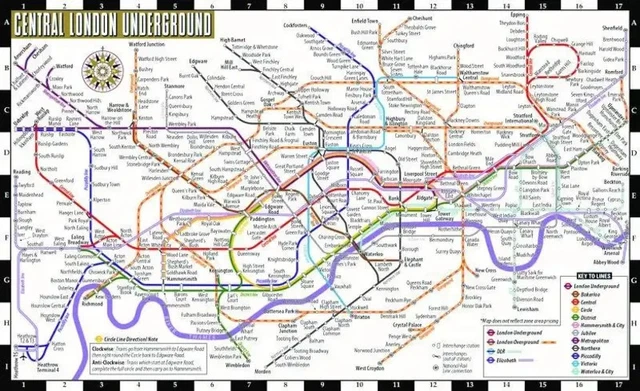 MICHELIN STREETWISE London Underground Map Land Karte Englisch michelin-streetwise-london-underground-map-land-karte-englisch