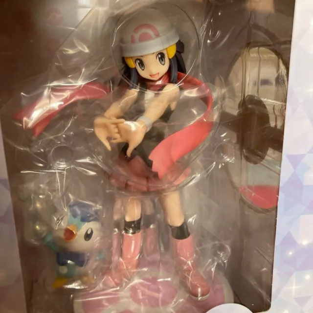 Kotobukiya Artfx J Pokemon Dawn with Piplup 1/8 Scale Figure NEW from Japan