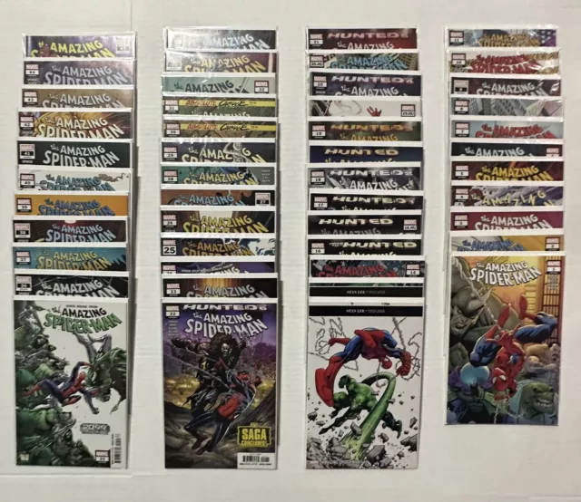 Marvel Comics: The Amazing Spider-Man Vol. 5 (2018) #1-93 + Annuals Complete Set